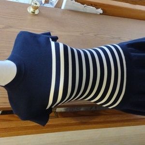 POLO (Ralph Lauren) medium navy midi dress